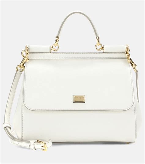 sac dolce gabbana miss sicily prix|Miss Sicily Medium leather shoulder bag in white .